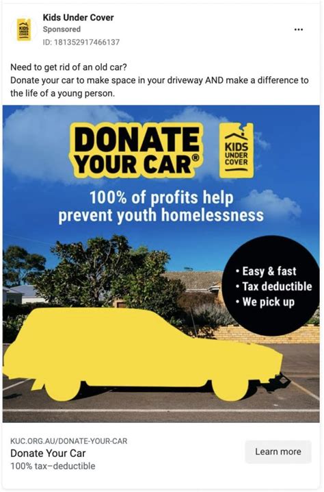 Charity Facebook Ads Examples [2023] .